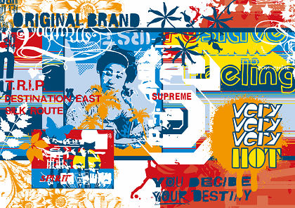 free vector 3 Free Street Style Vector Graphics